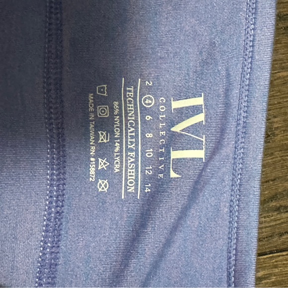 IVL Purple Legging and Bra Set - Picture 3 of 6